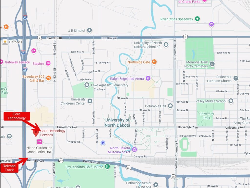 CTS Office location map